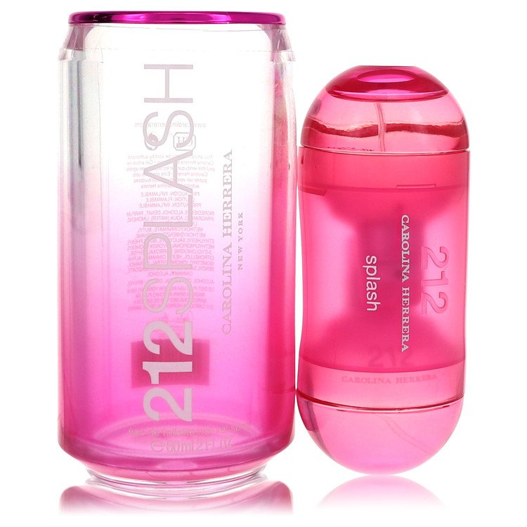 212 Splash by Carolina Herrera Eau De Toilette Spray (Pink) 2 oz 212 Splash by Carolina Herrera Eau De Toilette Spray (Pink) 2 oz